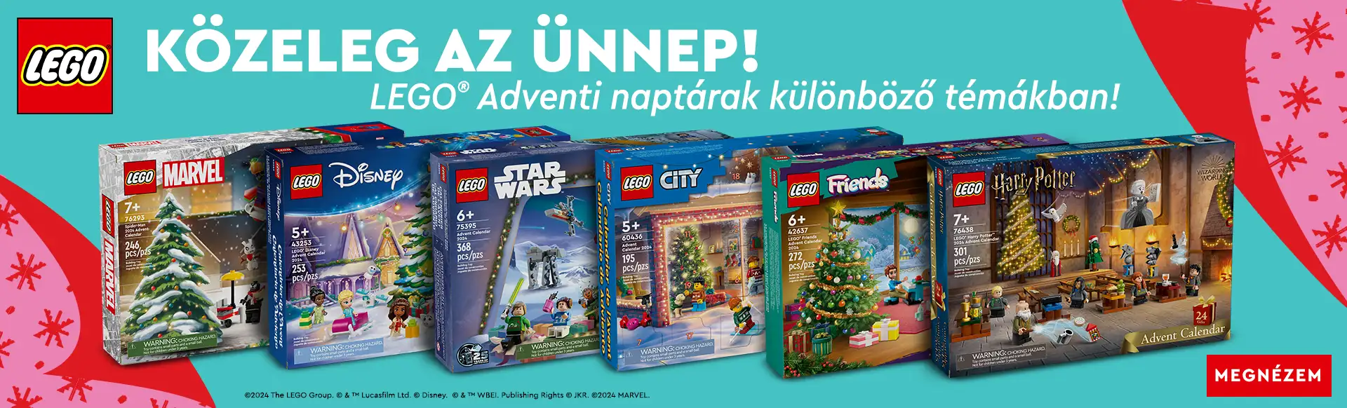 LEGO Adventi naptárak!