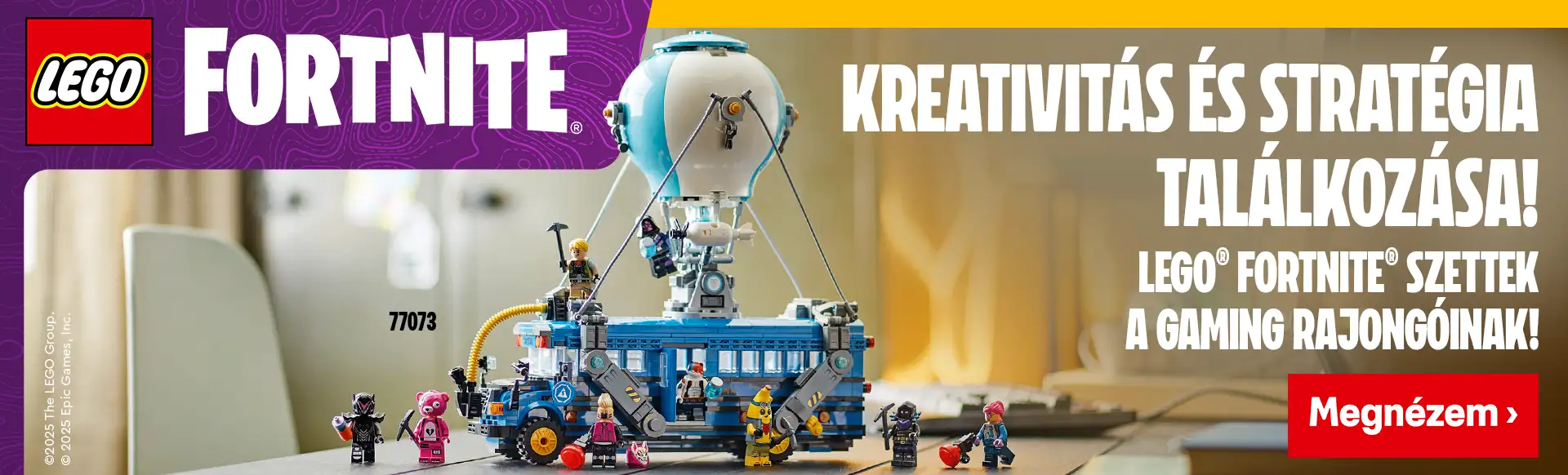 LEGO® Fortnite készletek!