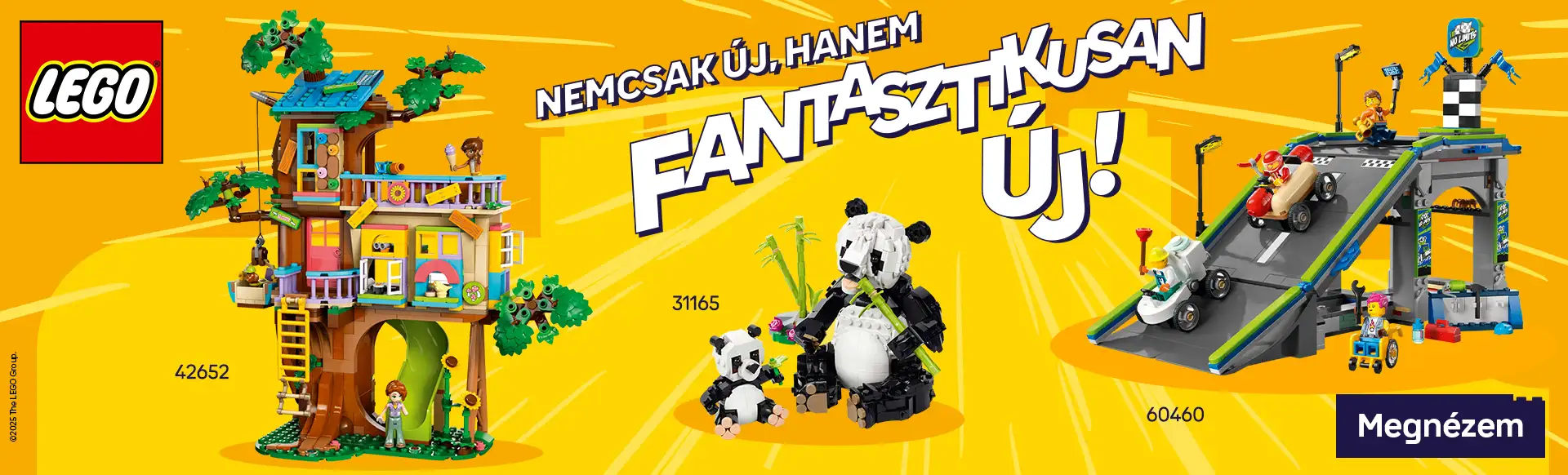 Boldog Új Évet kívánunk! Megjelentek a LEGO 2025-ös újdonságai!