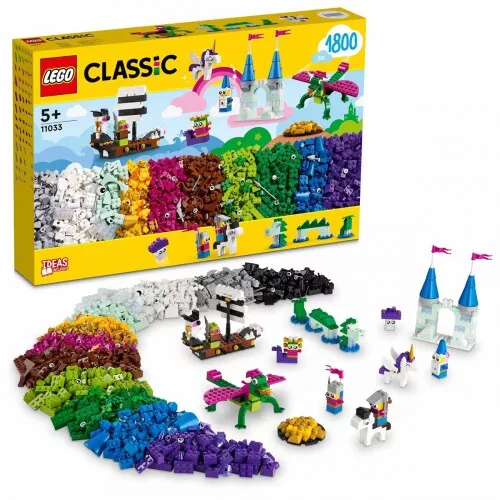 11033 - LEGO Classic Kreatív fantáziavilág 1800 alkatrésszel