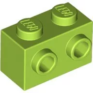 11211c34 - LEGO lime kocka 2 x 1 méretű oldalán 2 bütyökkel