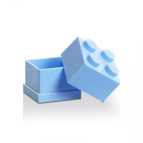 40111736 - LEGO Mini tároló doboz 4 - világoskék színben