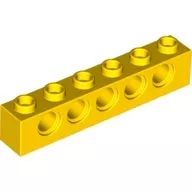 3894c3 - LEGO sárga technic kocka 1 x 6 méretű