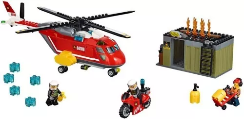 60108 - LEGO® City Sürgősségi tűzoltó egység