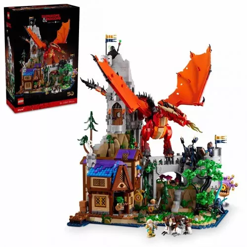 21348 - LEGO Ideas Dungeons & Dragons: A vörös sárkány meséje