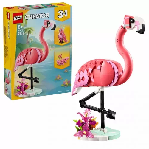 31170 - LEGO Creator - Vadállatok: rózsaszín flamingó