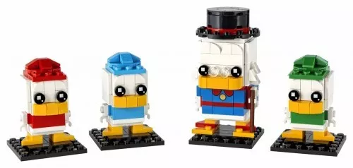 40477 - LEGO Brickheadz - Dagobert bácsi, Tiki, Niki és Viki