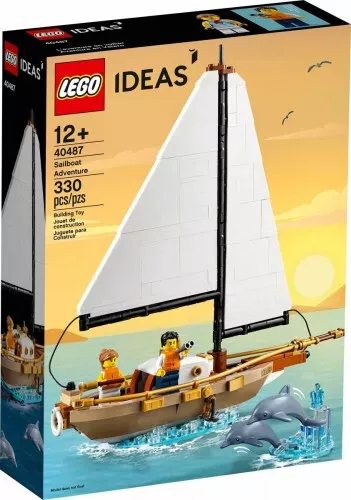 40487serult - LEGO Ideas - Vitorláskaland - Sérült dobozos!