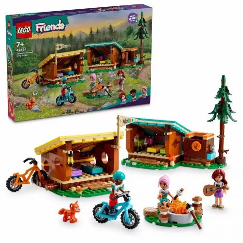 42624 - LEGO Friends - Otthonos kabinok a kalandtáborban