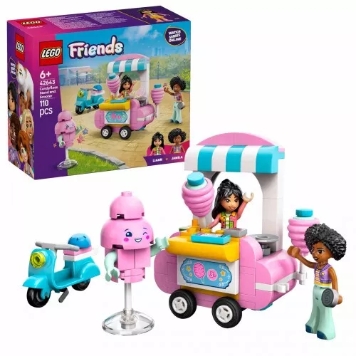 42643 - LEGO Friends - Vattacukorárus pult és robogó