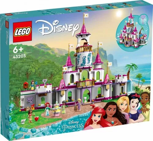 43205serult - LEGO Disney™ Felülmúlhatatlan kalandkastély - Sérült dobozos!