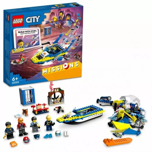 60355 - LEGO City Küldetések Vízirendőrség nyomozói küldetés