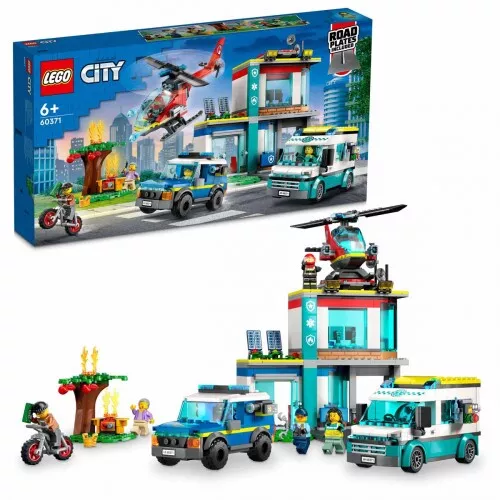 60371 - LEGO City Rendőrség Mentő járművek központja