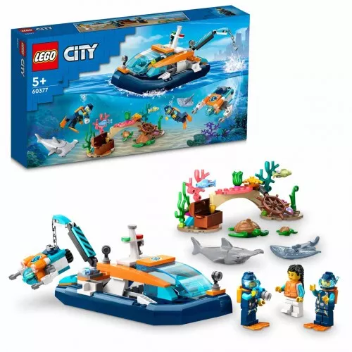 60377 - LEGO City Felfedező búvárhajó