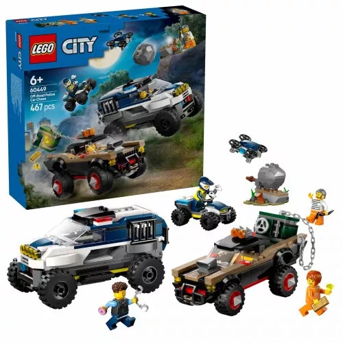 60449 - LEGO City - Autós üldözés rendőr terepjáróval