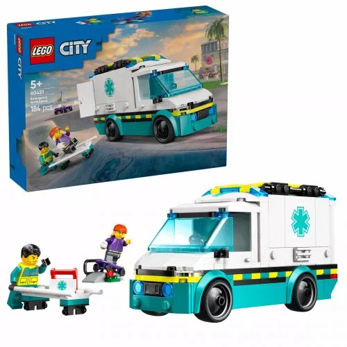 60451 - LEGO City - Sürgősségi mentőautó