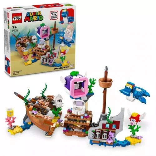 71432 - LEGO Super Mario™ Dorrie elsüllyedt hajóroncs kalandjai kiegészítő szett