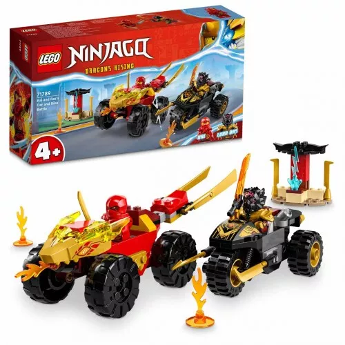 71789 - LEGO Ninjago™ Kai és Ras autós és motoros csatája