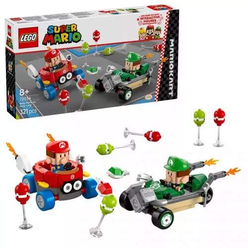 72034 - LEGO Super Mario™ - Mario Kart™ – Baby Mario és Baby Luigi