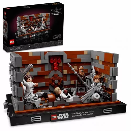 75339 - LEGO Star Wars Halálcsillag™ Szemétzúzó dioráma