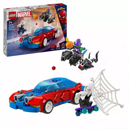 76279 - LEGO Super Heroes Pókember versenyautó & Venomizált Zöld Manó