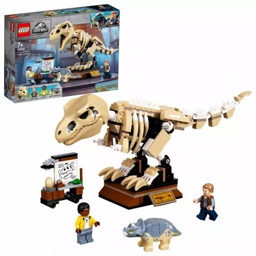 76940 - LEGO Jurassic World T-Rex dinoszaurusz őskövület kiállítás