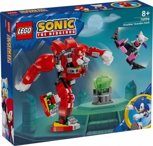 76996serult - LEGO Sonic the Hedgehog™ Knuckles őrző páncélja - Sérült dobozos!