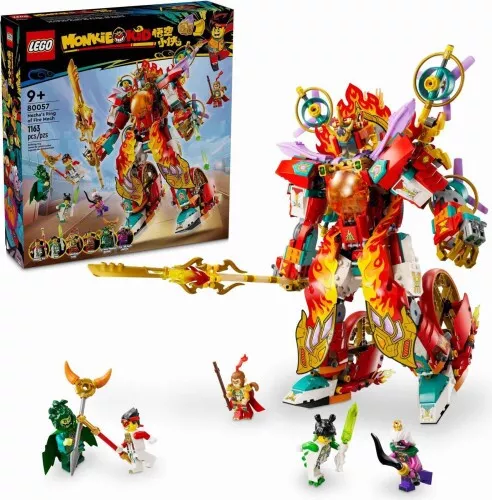 80057 - LEGO Monkie Kid - Nezha Tűzgyűrű robotja