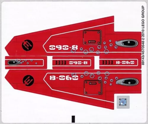 8060stk01 - LEGO Matrica lap - 8060 készlethez