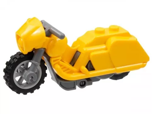 80685c01c110 - LEGO élénk világos narancssárga Stuntz Flywheel kaszkadőr lendkerekes motorkerékpár