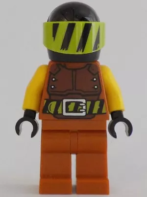 cty1350 - LEGO City Wallop minifigura, Stuntz sofőr