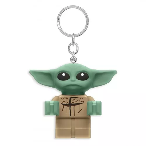 LGL-KE179 - LEGO Minifigurák Star Wars Baby Yoda világító kulcstartó