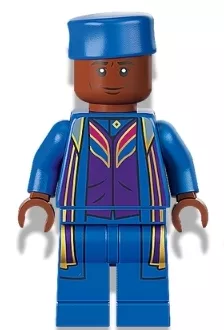 hp335 - LEGO Harry Potter minifigura - Kingsley Shacklebolt