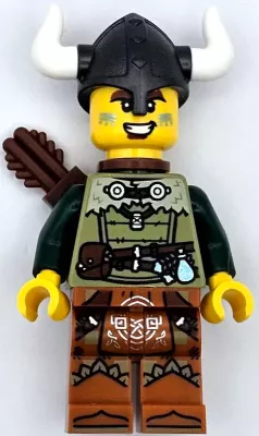 idea168 - LEGO Viking íjász minifigura