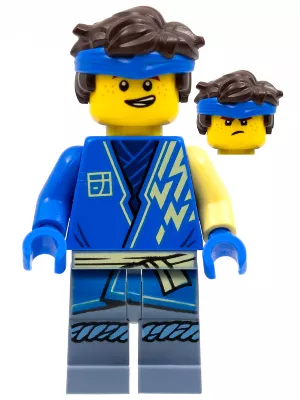 njo729 - LEGO Ninjago Jay minifigura, Core