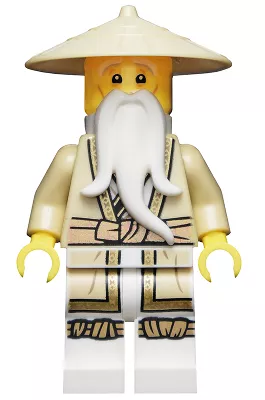 njo741 - LEGO Ninjago Sensei Wu minifigura