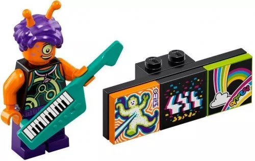 vidbm01-9 - LEGO Vidiyo Bandmates, Alien Keytarist