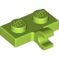 11476c34 - LEGO lime lap 1 x 2 méretű, egy klipsszel