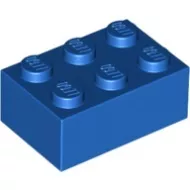 3002c7 - LEGO kék kocka 2 x 3 méretű