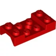 60212c5 - LEGO piros sárhányó 2 x 4 méretű lyukkal