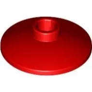 4740c5 - LEGO piros tál 2 x 2 méretű (radar)