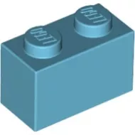 3004c156 - LEGO közepes azúr kocka 1 x 2 méretű