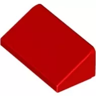 85984c5 - LEGO piros 30° lejtő 1 x 2 x 2/3 méretű