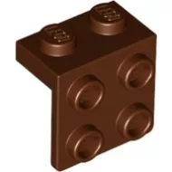 44728c88 - LEGO vörösesbarna fordító lap 1 x 2 és 2 x 2 méretű