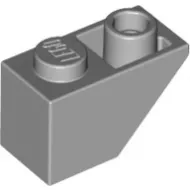 3665c86 - LEGO világosszürke kocka inverz 45° elem 1x2 méretű