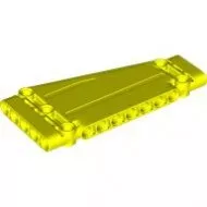 18945c236 - LEGO neon sárga technic panel 5 x 11 x 1 méretű, lecsapott