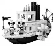 21317 - LEGO Ideas Steamboat Willie - Willie gőzhajó