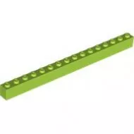 2465c34 - LEGO lime kocka 1 x 16 méretű