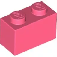 3004c220 - LEGO korall kocka 1 x 2 méretű