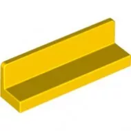 30413c3 - LEGO sárga fal elem 1 x 4 x 1 méretű